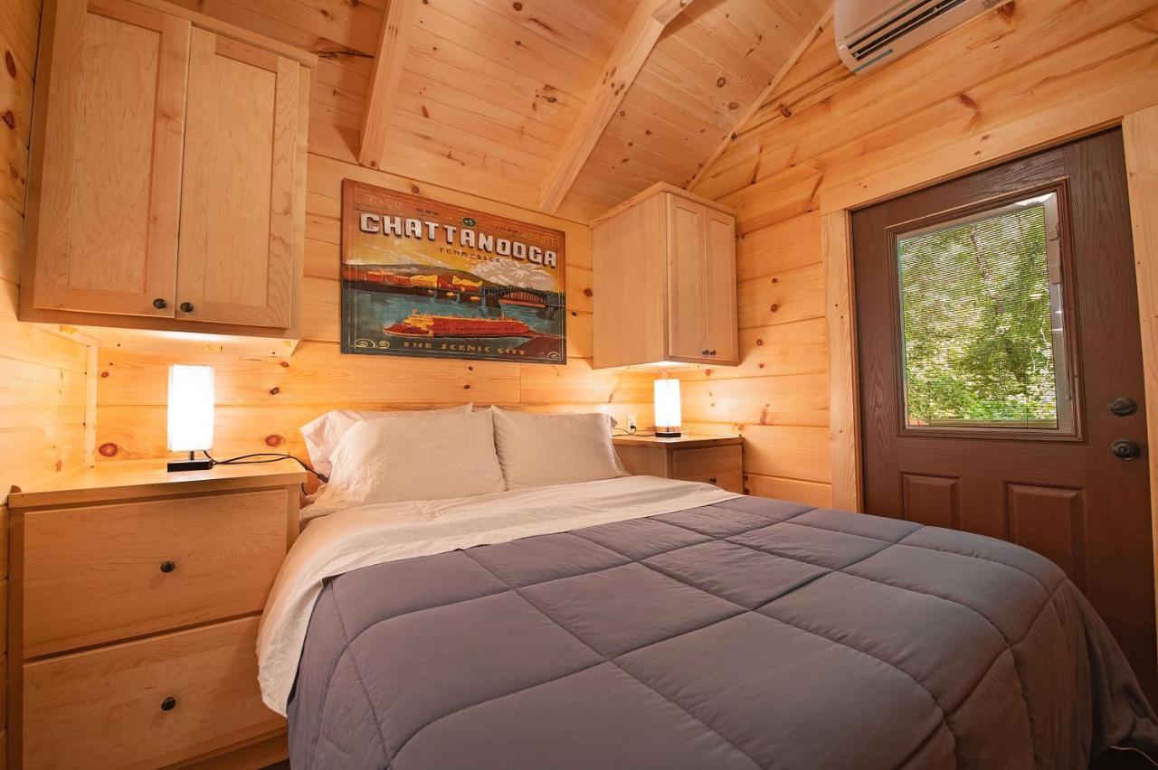 Ernie Cabin Wauhatchie Woodlands Tiny Cabin Чатануга Екстериор снимка
