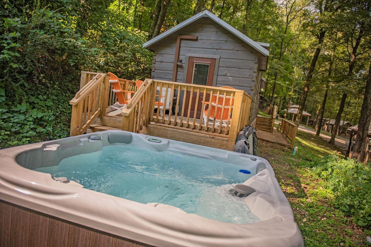 Ernie Cabin Wauhatchie Woodlands Tiny Cabin Чатануга Екстериор снимка